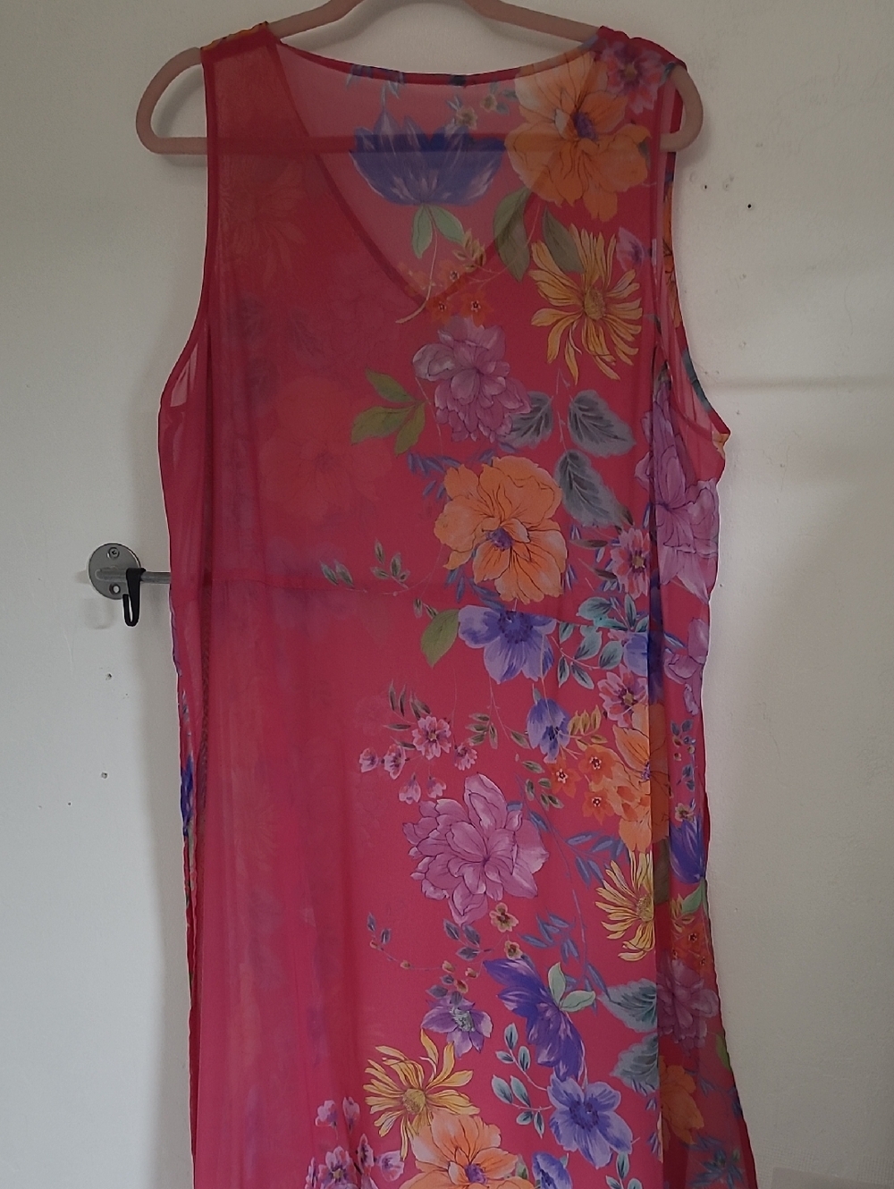 Sheer Floral Cover Up - Picture 5 of 5